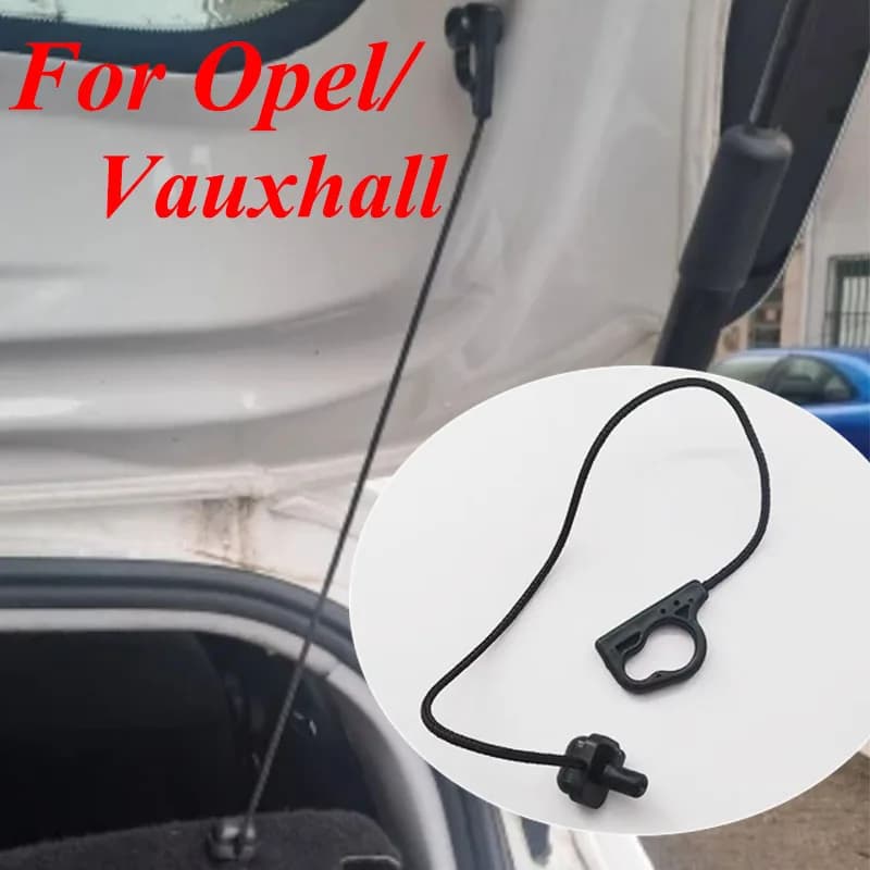 Corda di Fissaggio per Tendina Copribagagli Posteriore Auto 1 Pezzo 13367836 per Opel/Vauxhall Corsa D E 2006 2007 2008 2009