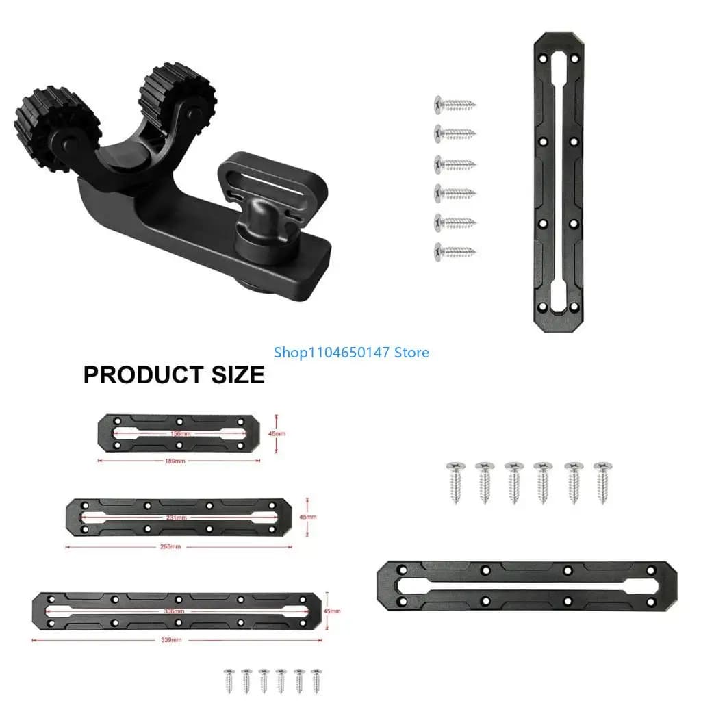 Accessori per kayak senza perforazione Supporto per binario per binario per kayak da pesca