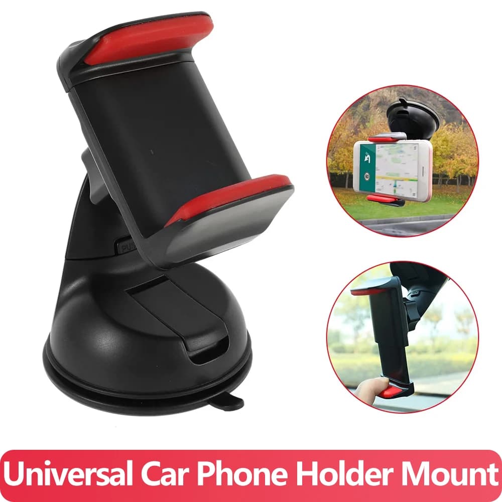 Supporto universale per telefono con supporto per auto supporto per telefono a ventosa per parabrezza per iPhone Samsung Google Huawei OPPO VIVO tutti gli smartphone