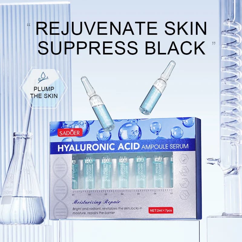 Korean 24K Gold Hyaluronic Acid Serum Proteic Thread Lifting Filler Absorbable Collagen Protective Thread Vitamin C Essence For Face