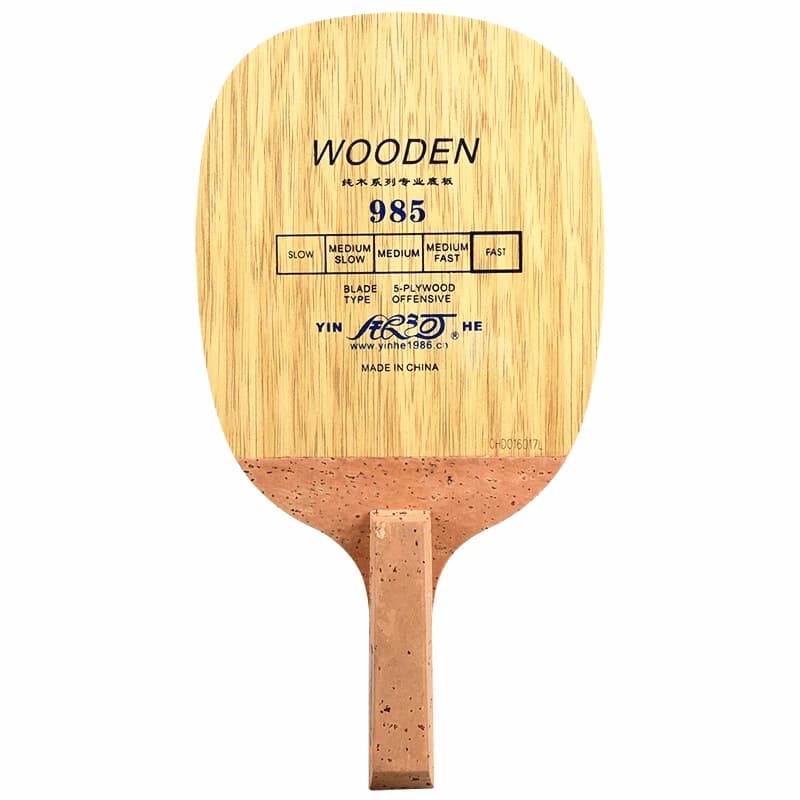 YINHE 985 Lama da ping pong (attacco rapido in legno a 5 strati) Racchetta giapponese Penhold JS Maniglia originale YINHE Ping Pong Bat Paddle