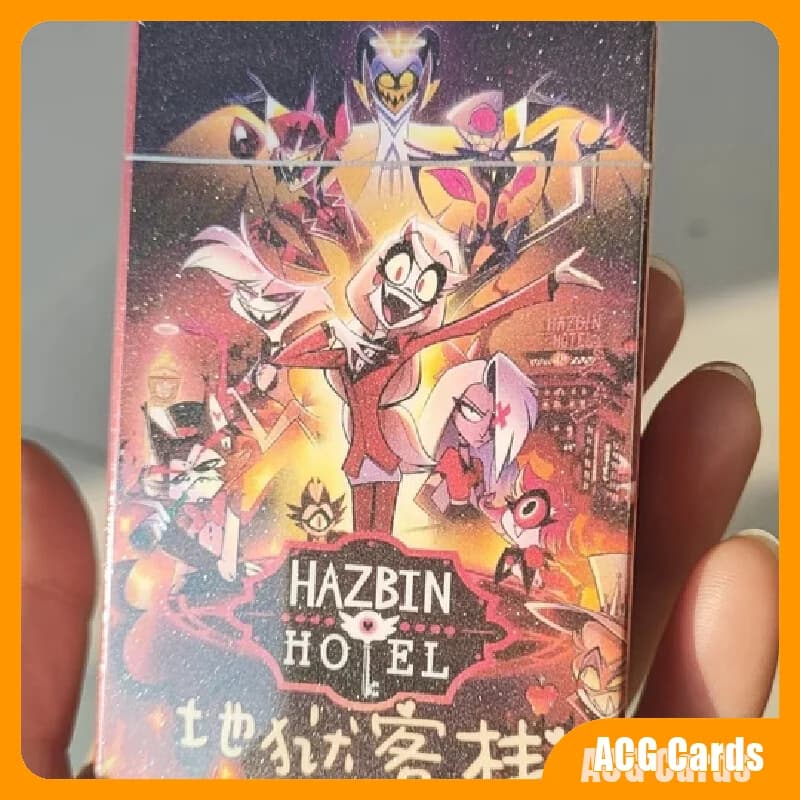 Spot 55 pz Hazbins Hotel Carte Charlie Morningstar Vaggie Alastor Anime Periferia Cartolina Giocattoli Classici Foto Regalo Vendite Calde