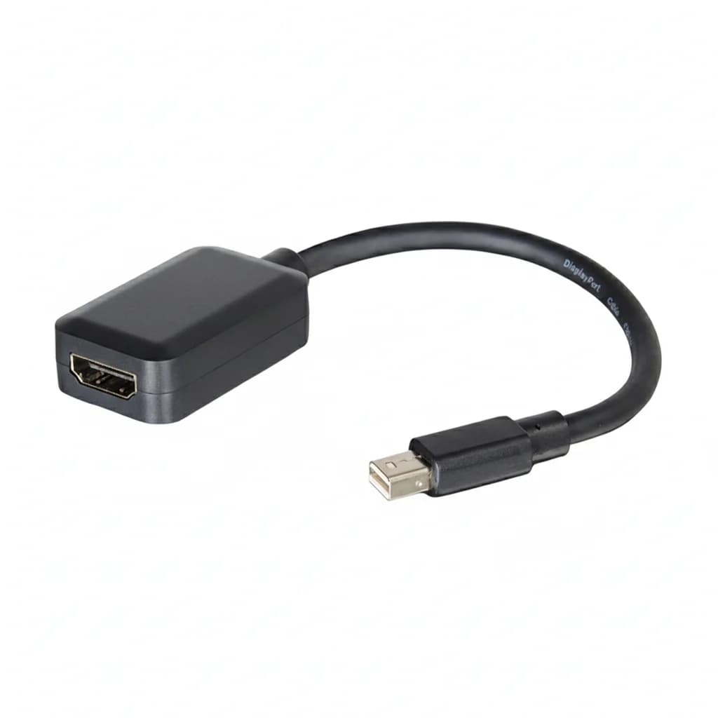 C2G 54313 Adapter Mini DisplayPort to HDMI - Black - 8 inch - HDMI / Mini DisplayPort for audio/video devices - To use new