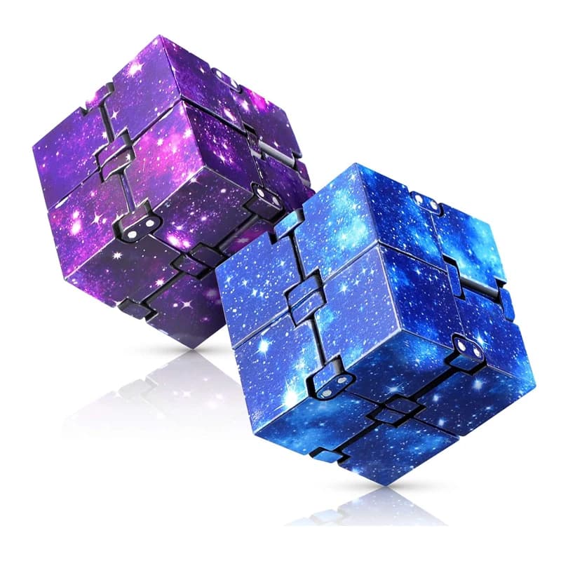 Cielo stellato Infinity Cube Sensoriale Agitarsi Giocattolo Autismo ADHD Ansia Antistress Giocattoli Adulti Bambini Decompressione Novità Regalo