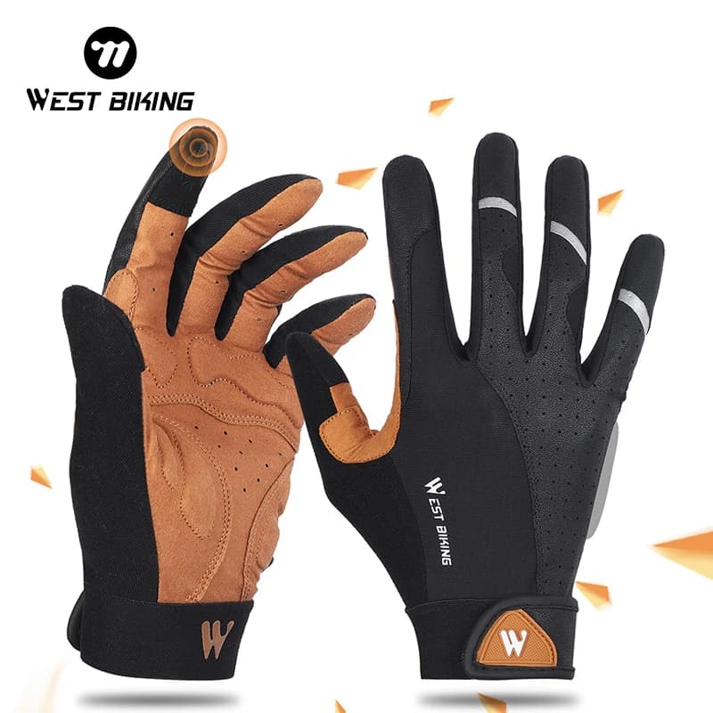 WEST BIKING Cycling Gloves Cycling Gloves Cycling Gloves Man Woman Hiking Gloves for Gym Spring Autumn