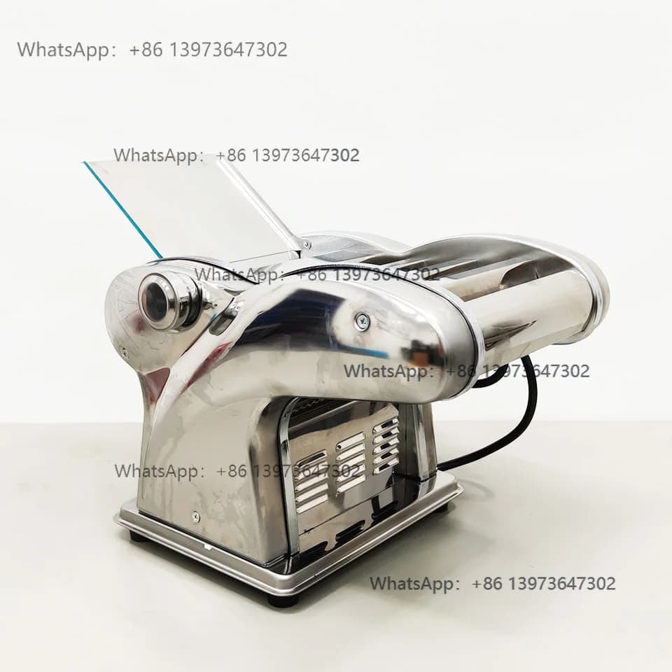 FKM140-4 Electric Family Pasta Maker Machine Noodle Maker Pasta Dough Spaghetti Roller Pressing Machine 135W