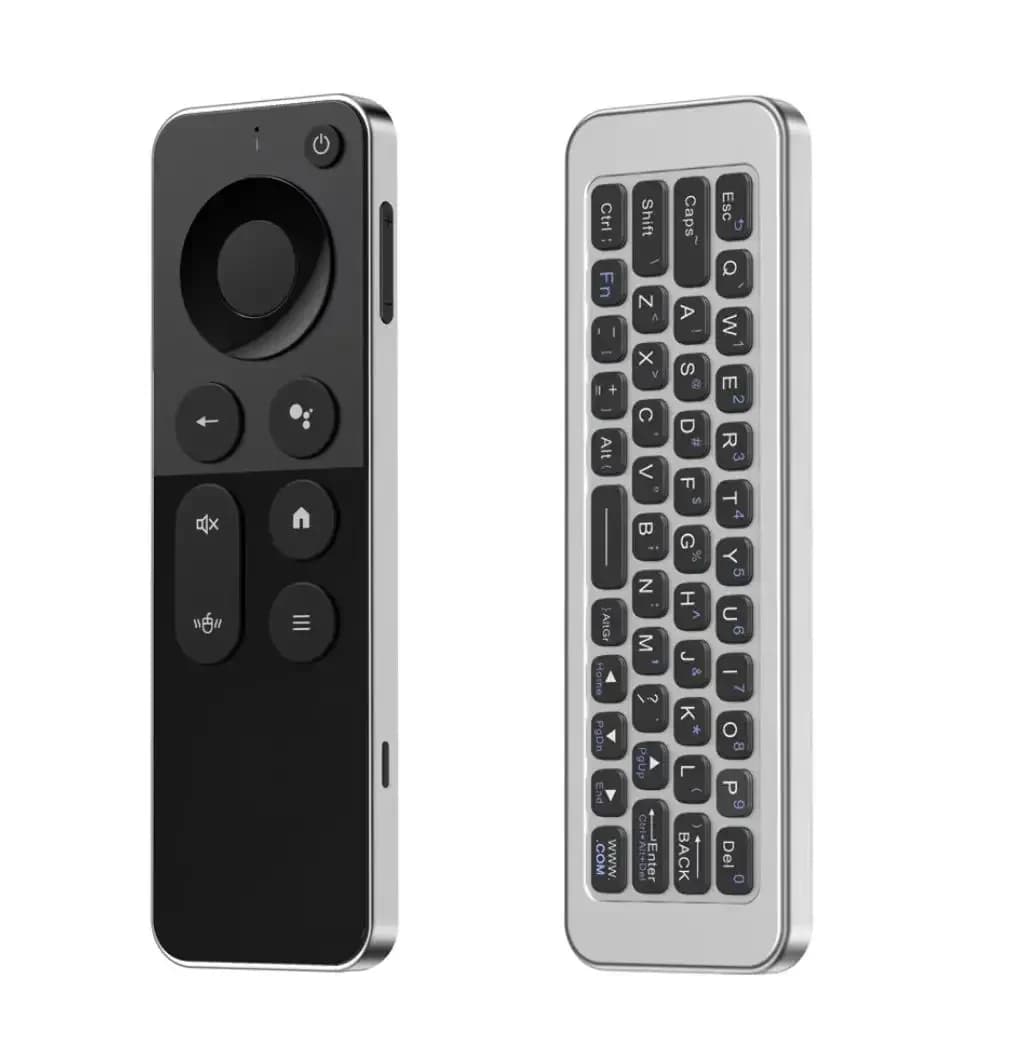Air Mouse Telecomando vocale 4 in 1 Telecomando wireless 2.4g per Nvidia Shield/Android Tv Box/PC/Proiettore/HTPC/PC all-in-one