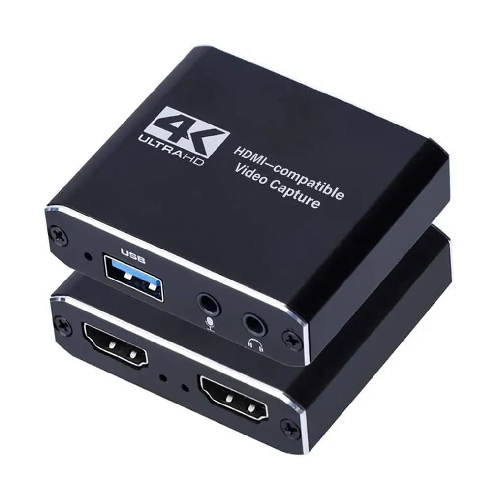 Scheda di acquisizione video stereo 1080P 4K HDMI-compatibile con USB 3.0 per registrazione di giochi e trasmissioni in diretta, con funzione Loop - Dropshipping