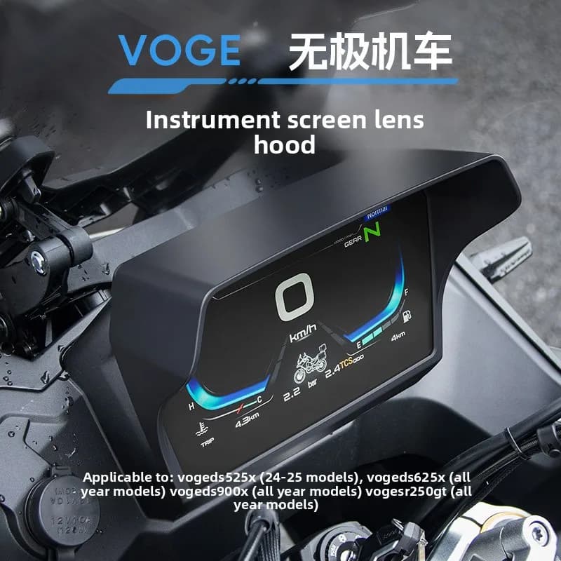 FOR Voge DS900X DSX 900 DSX DS625X DS525X DSX 625 SR250GT Sun Visor Cover Instrument Screen Sunshade Guard Protection Dashboard