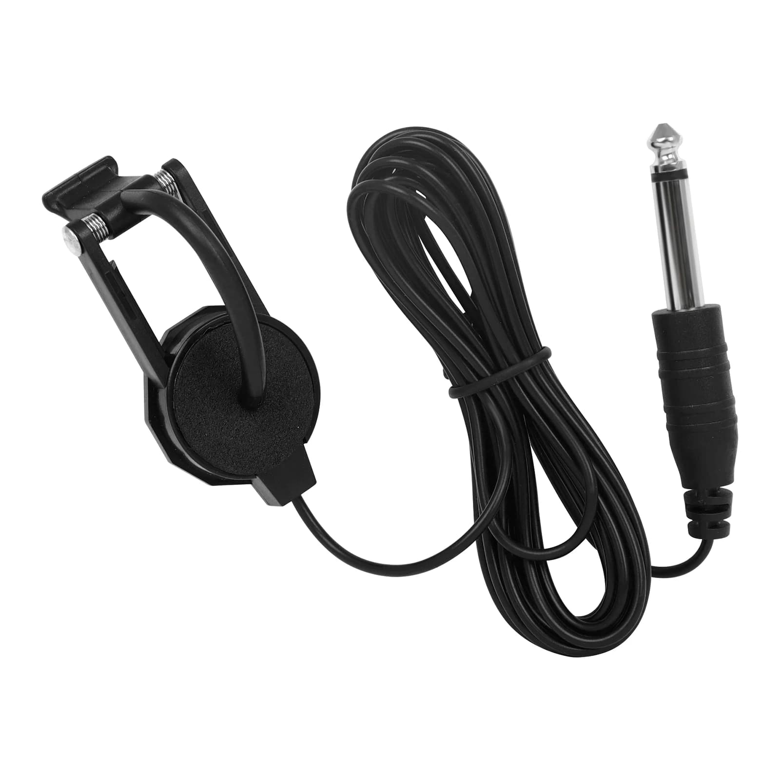 Audio Jack Clip On Pickup for Acoustic Guitar Mandolin Bouzouki Violin Banjo Ukulele Lute