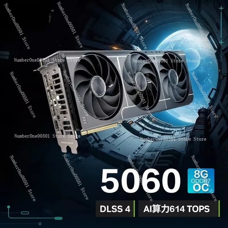 Scheda grafica RTX5060T per e-sport, AI e desktop DIY, 16GB