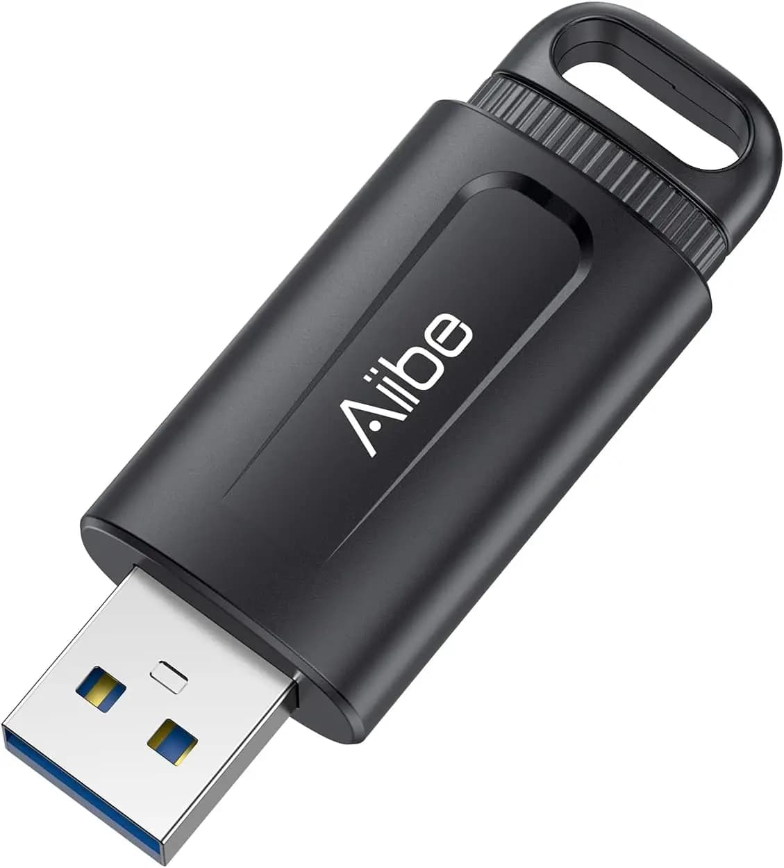 Chiavetta USB 3.0 da 128GB fino a 100MB/s, retrattile con indicatore LED per PC e Mac