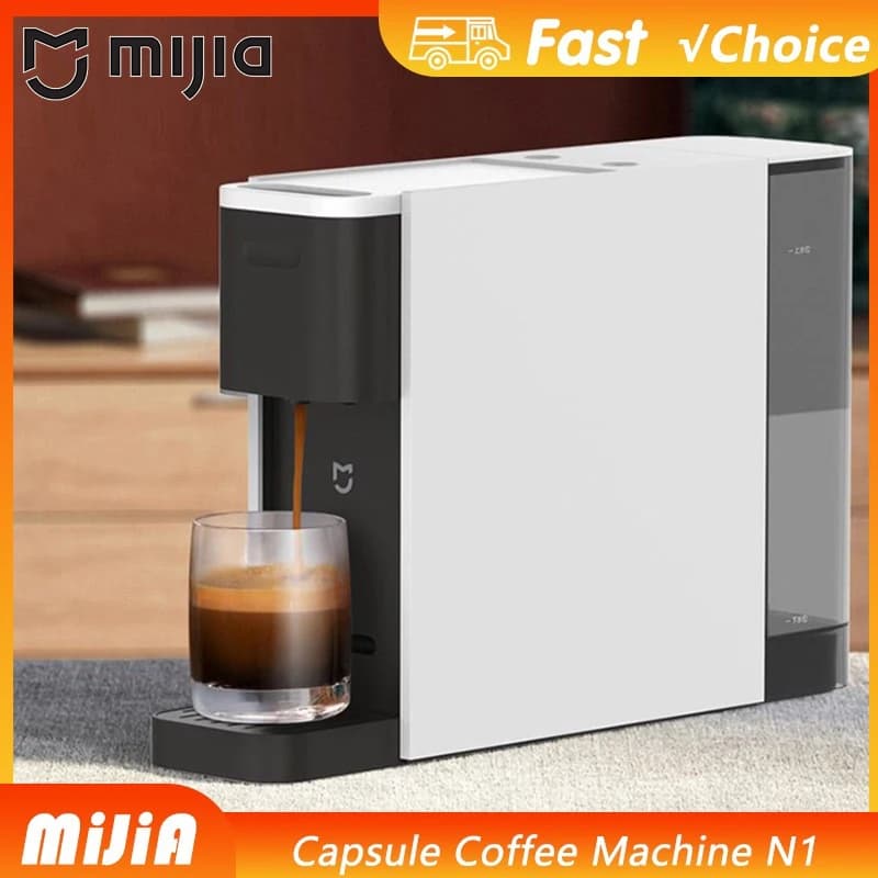 Nuova macchina da caffè a capsule Xiaomi Mijia N1 macchina da caffè S1301 piccola dimensione 10 minuti spegnimento automatico caffè espresso robot da cucina