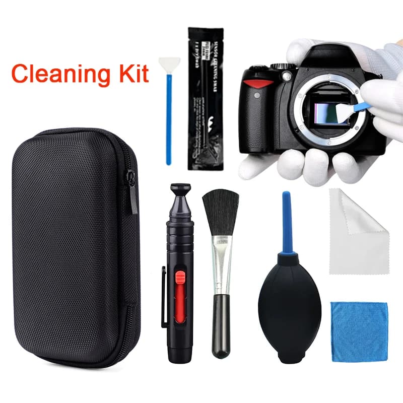 Laptop SLR Camera Cleaning Kit, Screen Keyboard, Digital Camera Cleaning Tool with Air Blower for Sony Nikon Canon Fujifilm