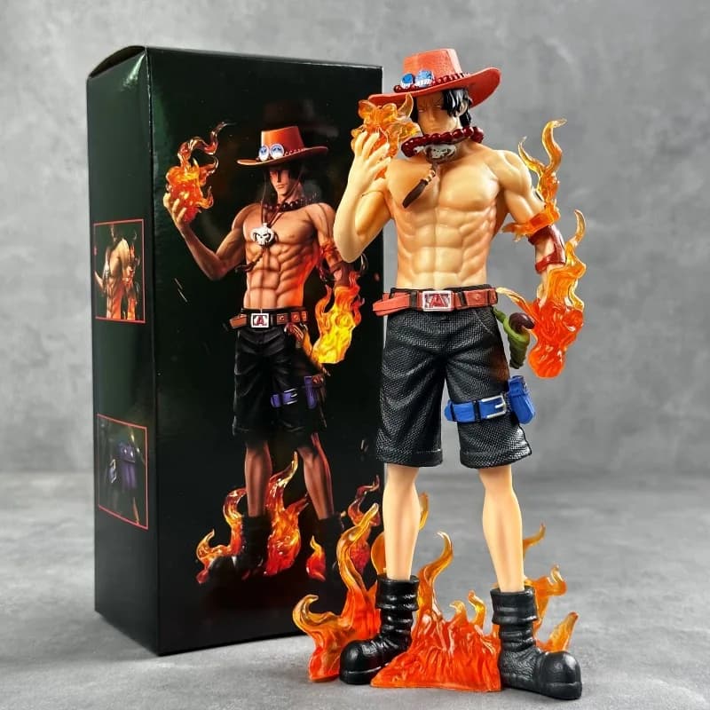 Action Figures Figura One Piece Dream Ace pose in piedi pugno di fuoco Ace anime modello periferico statua pezzo di visualizzazione per i fan