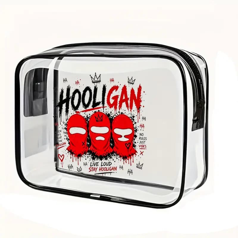 Kpop Fan Gift Pvc Toilet Bag Arirang World Tour 2026 Transparent Waterproof Storage Bag Travel Beach Makeup Bags HAHA Album