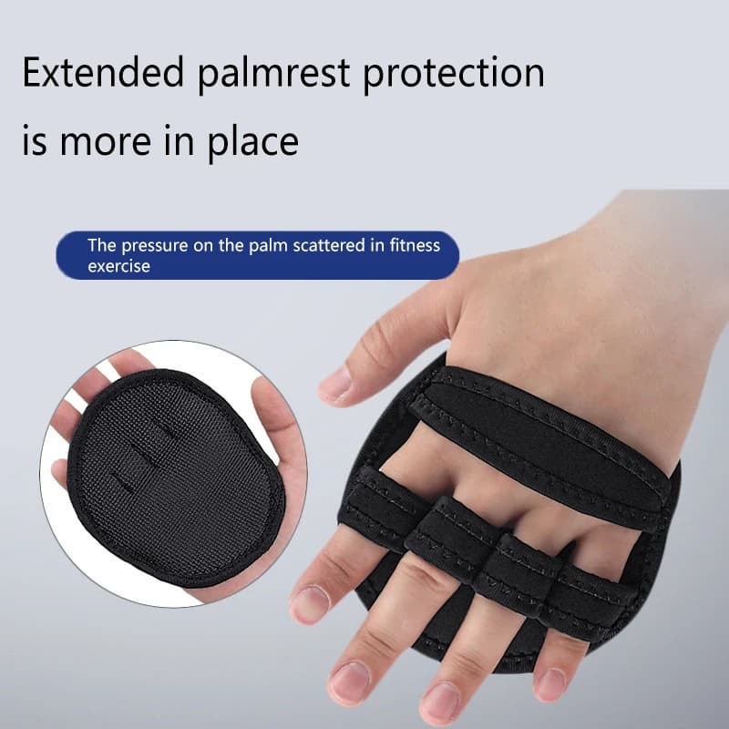 Hot Sale 1 Couple Women's Sports Training Gloves Grip Pad Avoid calli Fitness Gloves Lifting Weights Gym Guard Durables
