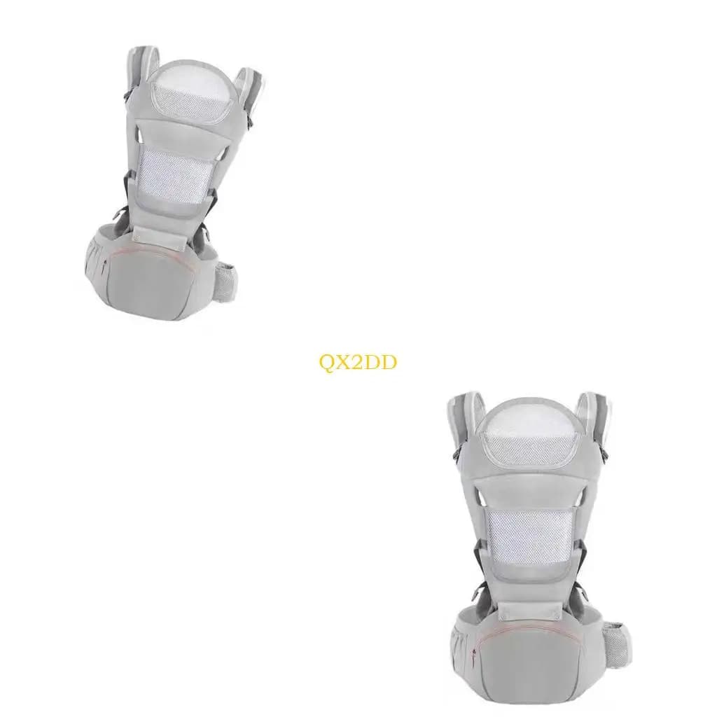 QX2D Baby traspirante che trasporta cinturino con feci in ergonomica Distribuzione del peso per i bambini goditi il comfort
