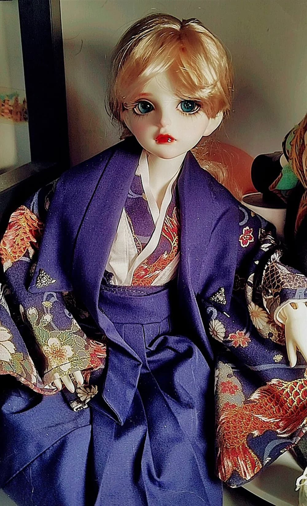 1/6 1/4 1/3 BJD Ancient Japanese Bathrobe Samurai Kimono For BJD/SD YOSD MSD SD13 SSDF ID75 Forte Zio Accessories