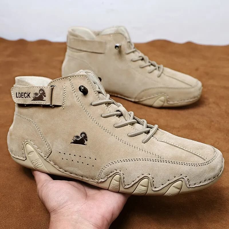 Men's Boots Winter Motorcycle Shoes Casual 2023 high waterproof sneakers luxury footwear