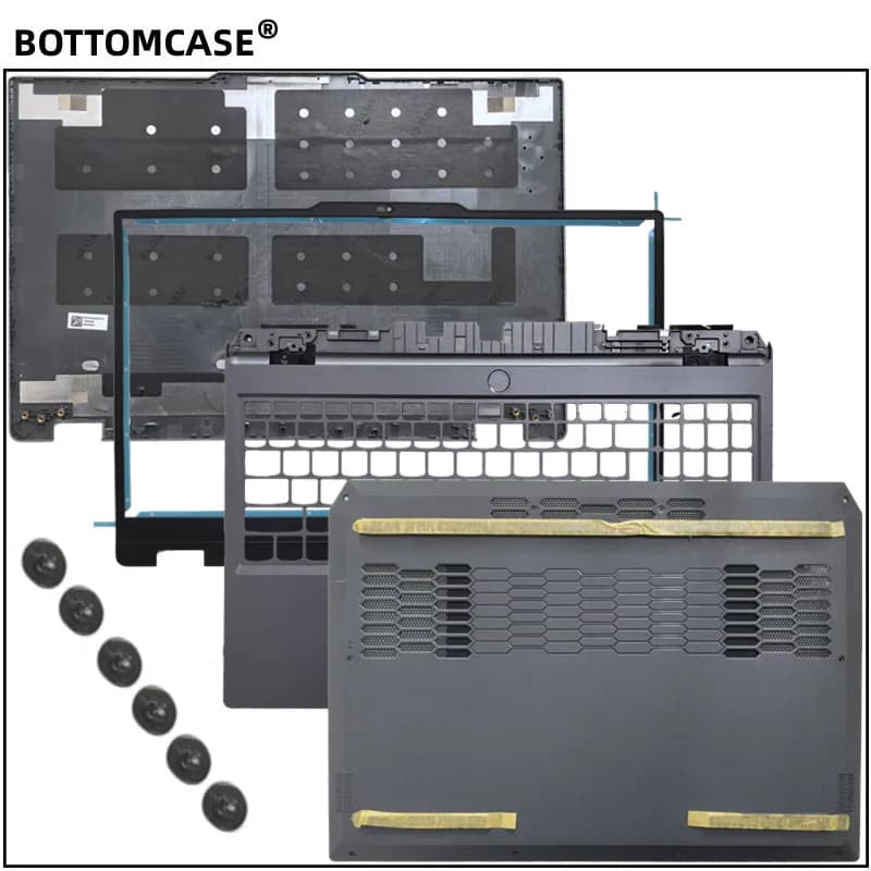 Nuovo per BOTTOMCASE ® LOQ 15AHP9 15ARP9 LCD per laptop Back Cove/Lunetta LCD/Coperchio poggiapolsi/Coperchio base inferiore