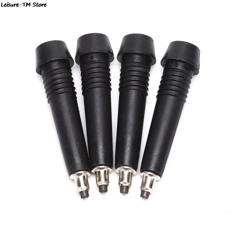 4 pieces trekking stick tip tungsten carbide nordic walk stick climbing rod replacement outdoor field excursion
