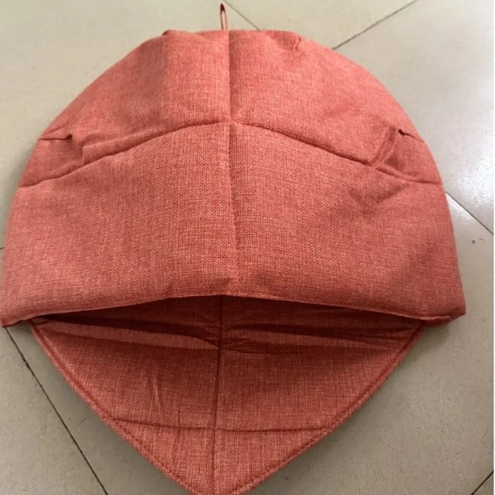 New linen fabric Sleeping bag for cats Durable washable cover Cat bed Anti-slip Cave Anti-anxiety Nido for leaves Hide refuge