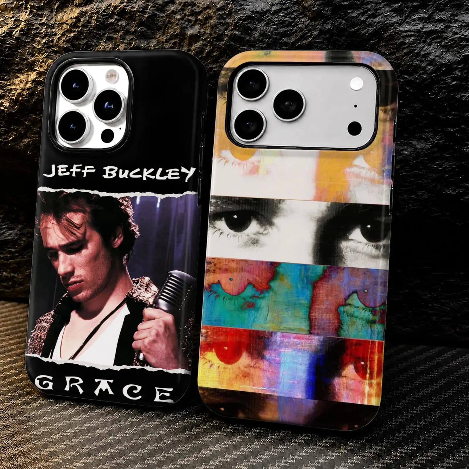 Singer J-Jeff B-Buckley Phone Case For iPhone 17 16 15 14 13 12 11 Pro Max 2-in-1 Dual-Layer Back Shockproof Protective Cover