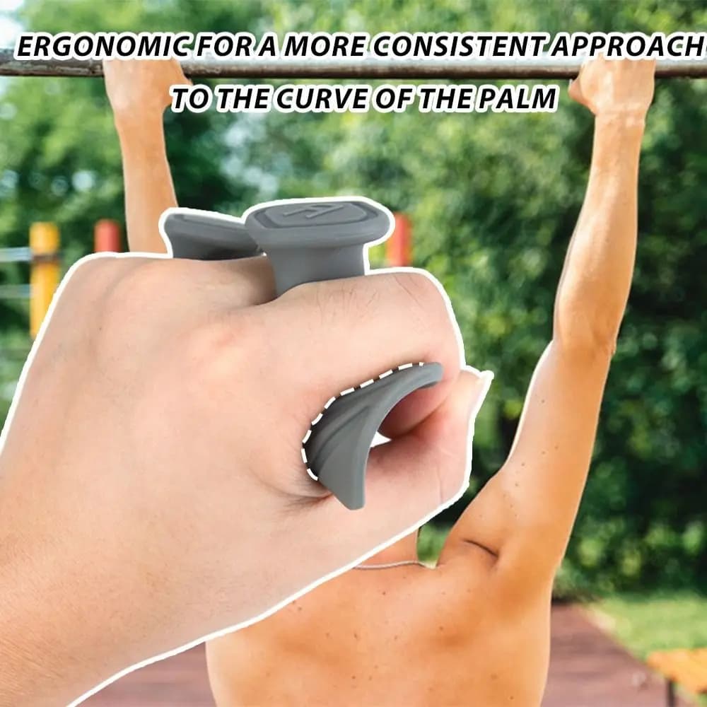 1 pair of ergonomic handles for weight lifting anti-slip elastic gym gloves for silicone workout thickening silicone palm handles lifting weights