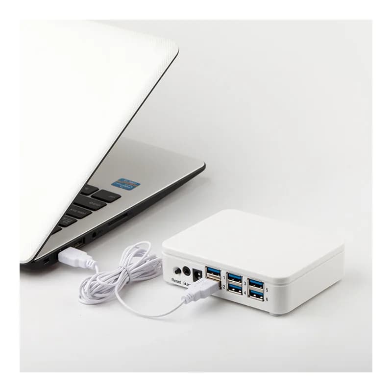 4 6 8 10 Porte Allarme antifurto di sicurezza per laptop PC Scatola di allarme antifurto Sistema di allarme per computer portatile per esposizione di negozi mobili