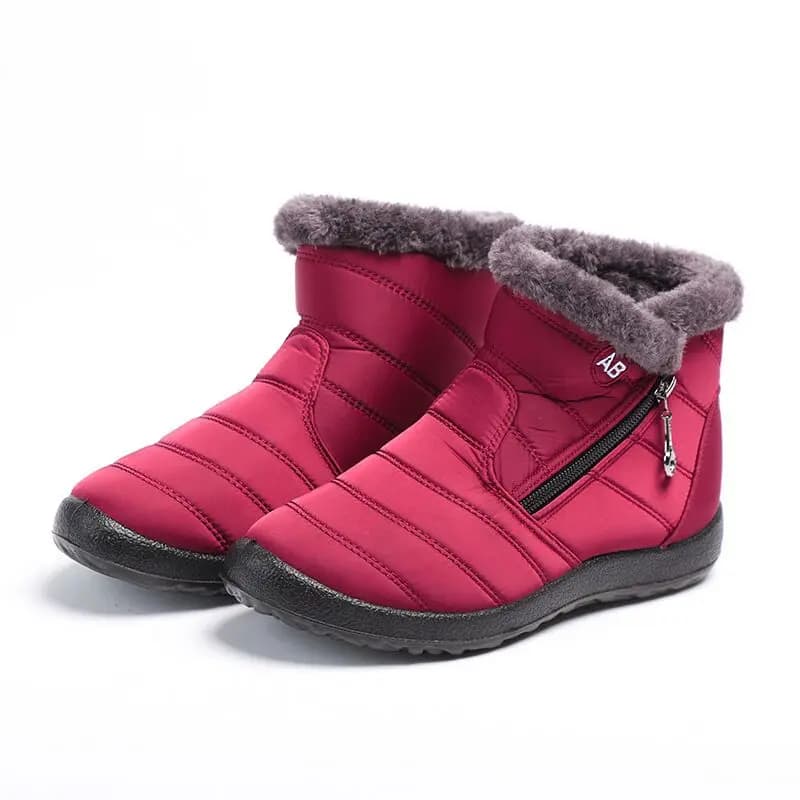 YRZL Stivali invernali Donna Stivali da neve invernali Nuovo antiscivolo Foderato caldo Leggero Termico Comodo Scarpe da trekking all'aperto Antiscivolo