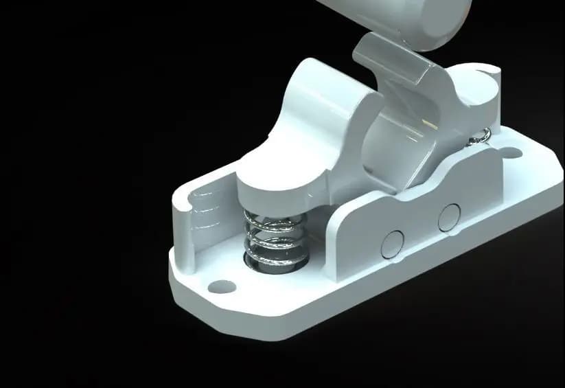 Fermo Porta per Camper, Roulotte e Motorhome - Clip Blocco Porta per Accessori Camper e Roulotte