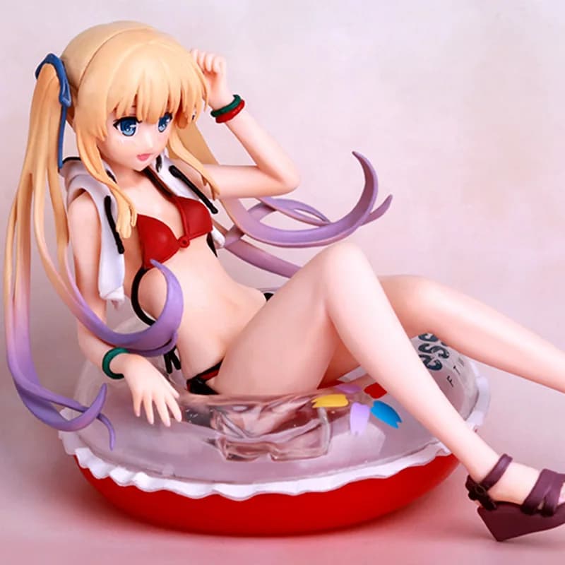 Eriri Figure Swimsuit With Swim Ring Saekano How To Raise A Boring Girlfriend Collectible Action Figure Toy Gift For Anime Fans