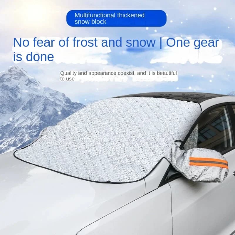 Copertura parasole parabrezza per auto parasole da neve protezione impermeabile copertura magnetica per Automobile copertura del parabrezza anteriore dell'auto