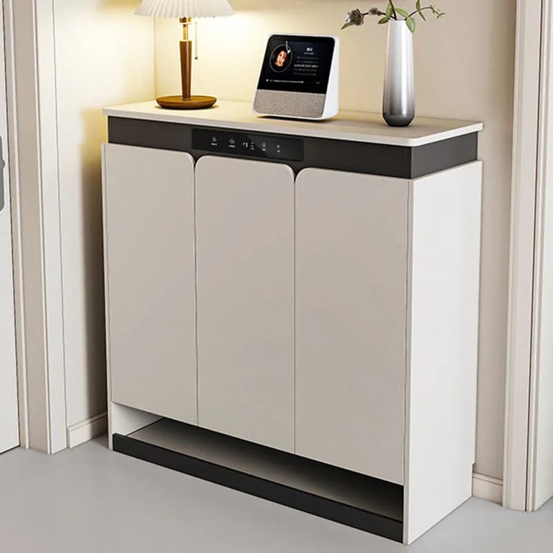 Designer Luxury Shoe Shelf Organizer Storage Living Room Mobile Wooden Slippers Shoe Cabinet Vertical Muebles Entrance Furniture