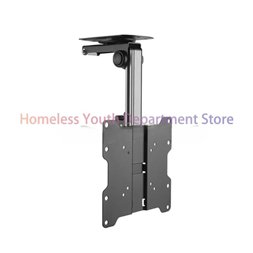 Staffa pieghevole per camper Gancio TV da 17-37 pollici Monitor per auto Supporto per ascensore a soffitto Cucina Sala da pranzo Caravan Camper Supporto TV Accessori per camper