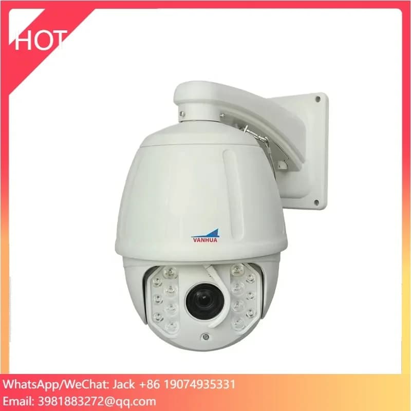 Telecamera di sicurezza PTZ da 5 MP, telecamera a cupola per esterni, visione notturna a 360 gradi, sorveglianza per fattorie, fabbriche, edifici e officine