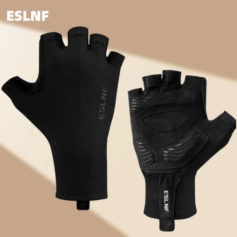 ESLNF Gloves Cycling Finger for Fitness Summer Gym Breathable Anti-Slip Half Cycling Gloves for Men and Women Bicycle