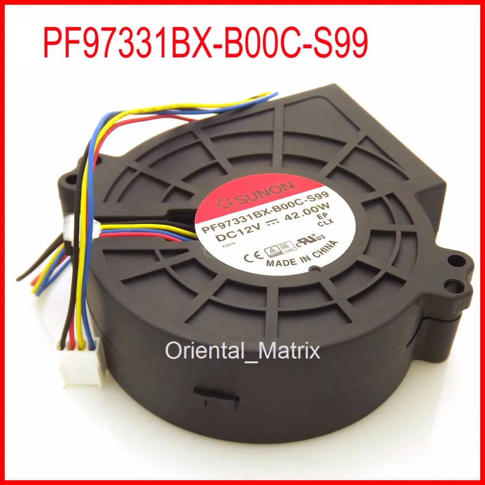 PF97331BX-B00C-S99 DC12V 42.00W 90*90*32mm Ventola di Raffreddamento Turbo Ultra Silenziosa per Umidificatore