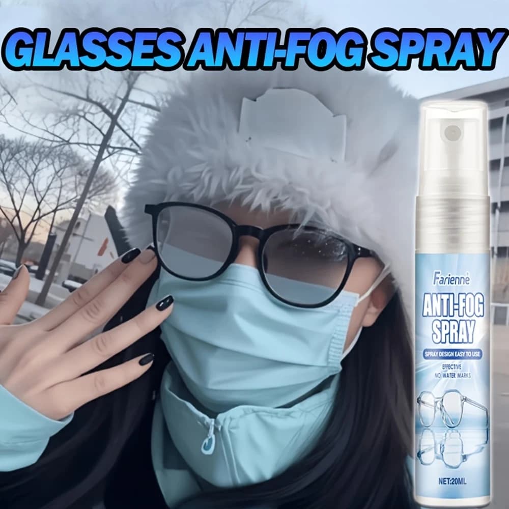 Anti-fog Spray for Eyewear - Suitable for Swimming Eyelets, Eyeglasses, Underwater Masks and Eye Glasses. Say goodbye to fog