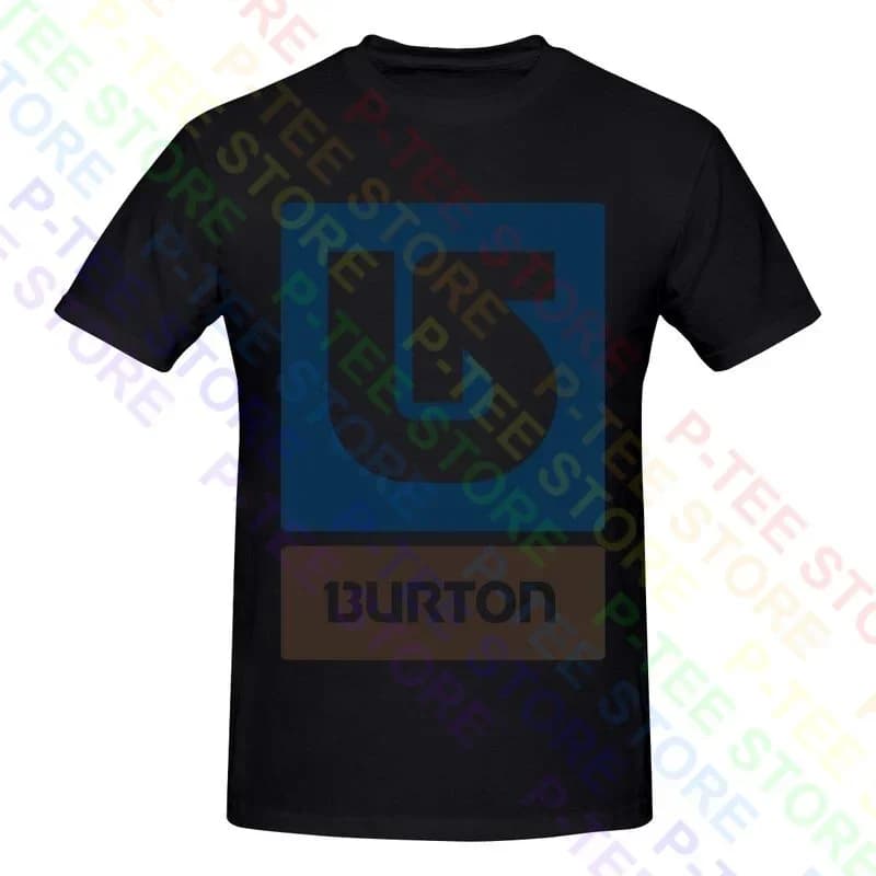 Maglietta Burton Snowboards Logo Crew T-shirt Tee Cute Retro Natural Vendita calda