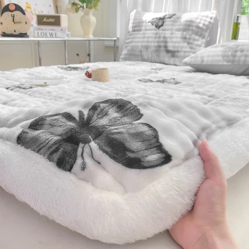 Coprimaterasso super often Coprimaterasso in pile bubbles Hot sheet for winter mattress Queen Bed linen soft ssileti40.