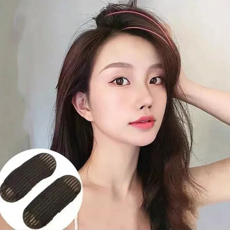 Ladies fluffy hair clips 2 pieces/set fluffy hair pads sponge hair styling tools