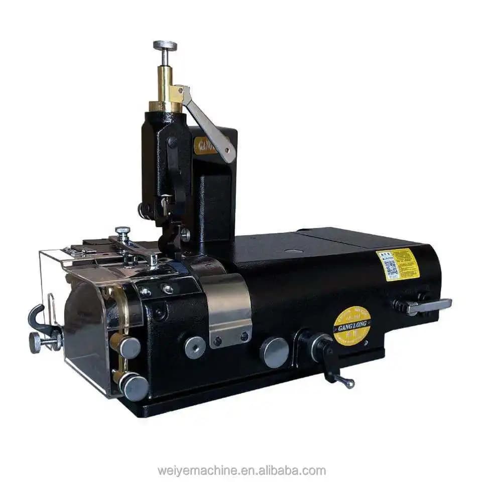 Macchina Scarnitrice per Pelle GL-801A per Calzature, Cinture e Assottigliamento Solette - Modello Industriale