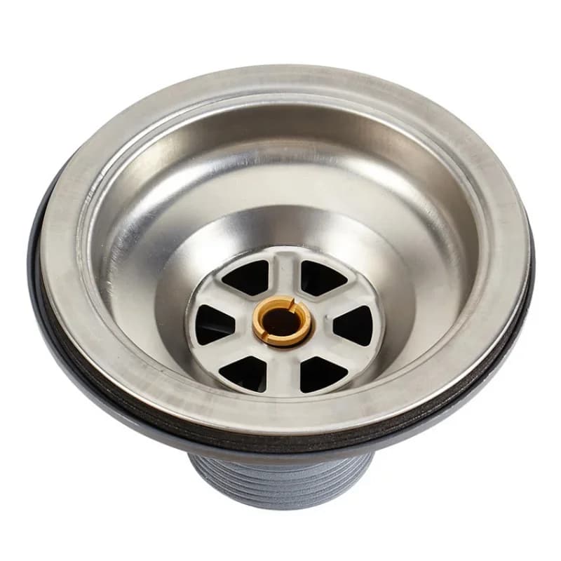1 pz lavello in acciaio inossidabile scarico bacino scolapiatti filtro per rifiuti tappo cestino per rifiuti coperchio di tenuta per cucina accessori per il bagno