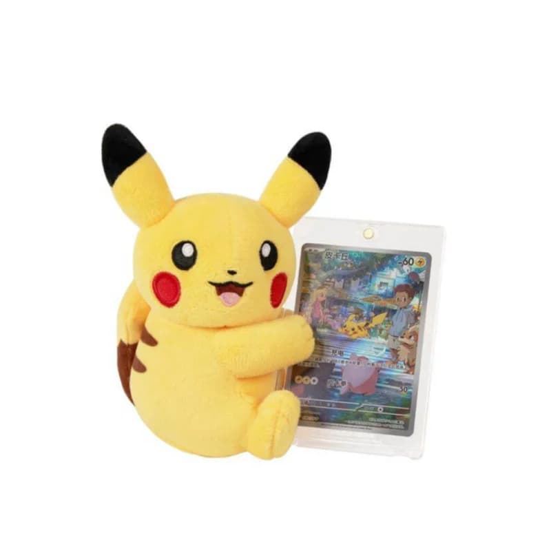 Gioco di Carte Collezionabili PTCG Cinese Semplificato Originale, Nuovo Arrivo, Flash Rubbing Cheek Toy Card, Blind Box, Espositore, Regalo di Compleanno