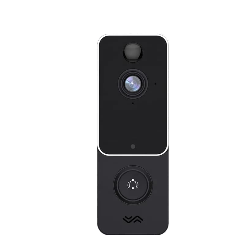 Videocitofono Wireless Bmax BT9 Smart Wi-Fi HD 720P, Telecamera Impermeabile con Visione Notturna, Audio Bidirezionale, Rilevamento Movimento, Controllo Remoto