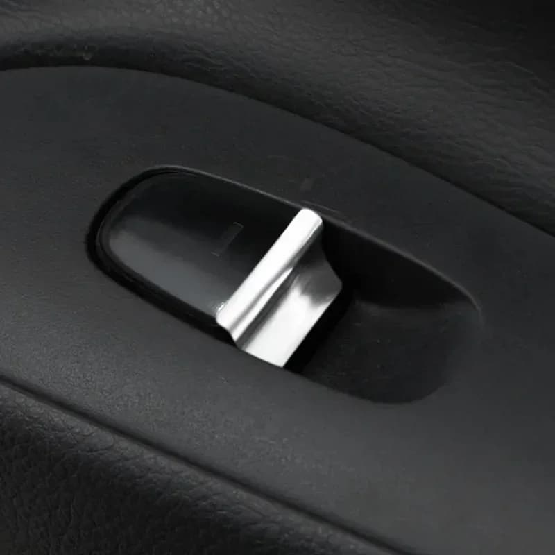 Set di 7 Pezzi Copri Pulsanti Decorativi per Alzacristalli Auto per Renault Koleos e Samsung QM6 2016-2023, Accessori Auto