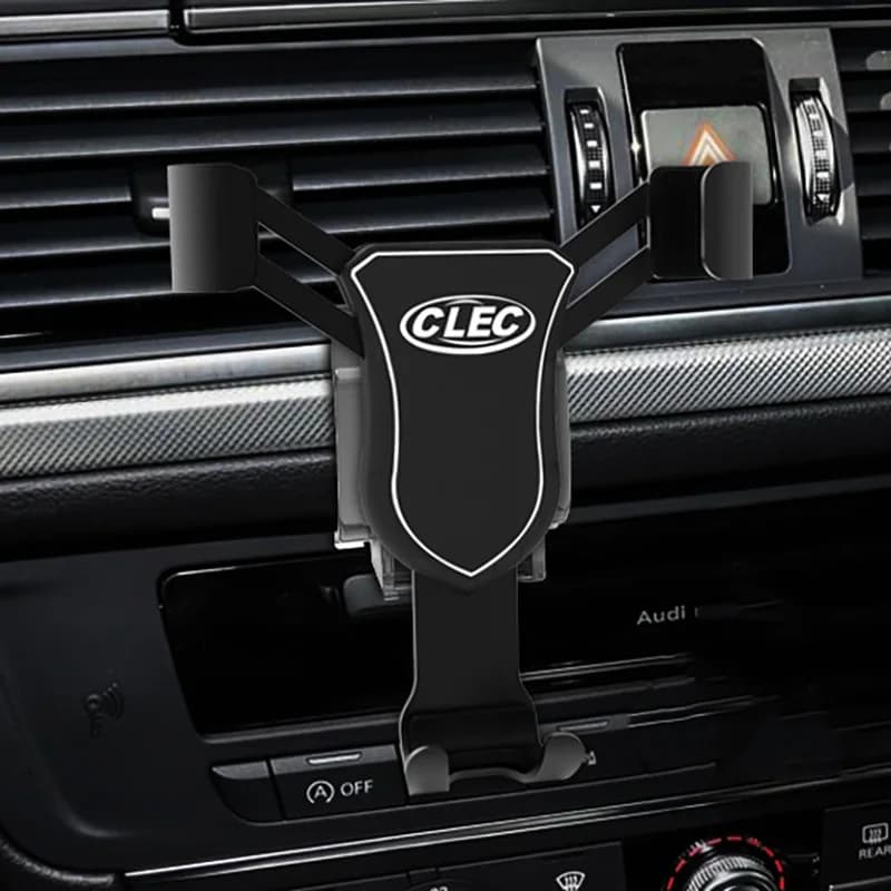 Supporto per telefono cellulare per auto supporto per gps staffa per telefono cellulare supporto per clip per telefono supporto per presa d'aria per Audi A6 C7 2012-2018