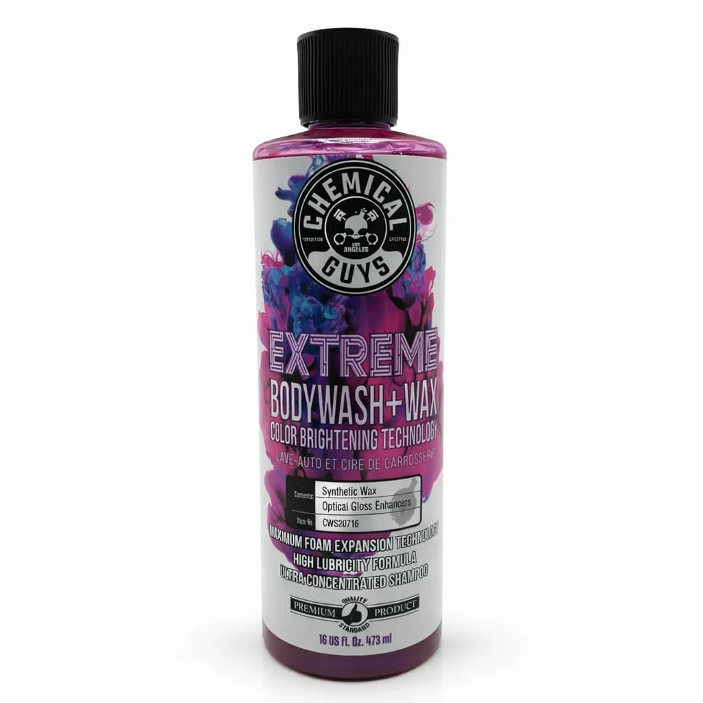 Cera per Lavaggio Auto che Esalta il Colore Chemical Guys (473ml) Detergente Estremo per Carrozzeria + Cera, Protezione Superiore per la Vernice